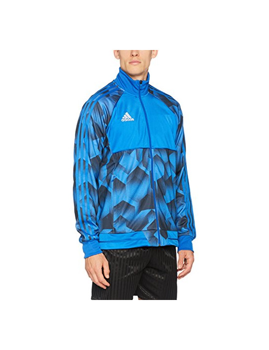 Fitness adidas Tanc PES G Jk Chaqueta, Hombre, Azul