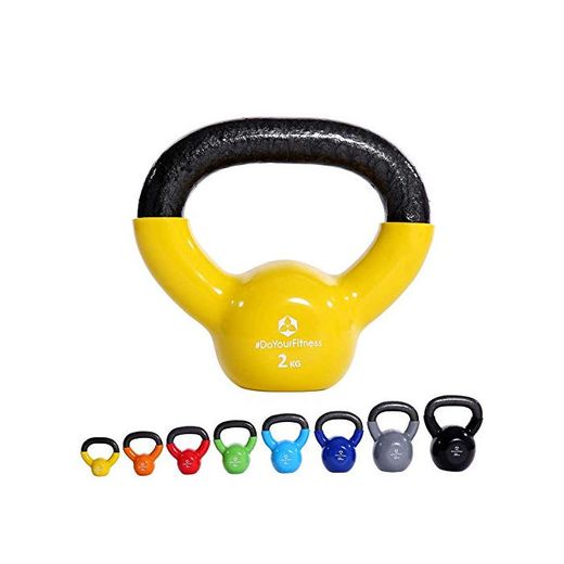 #DoYourFitness Kettlebell »Kolossos« Pesa esférica 2-20 kg/Pesa de Mano de 100% Hierro