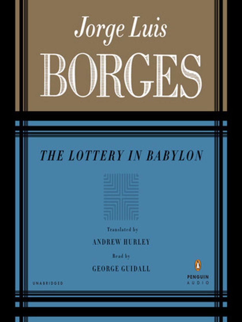 Moda La lotería de Babilonia - Jorge Luis Borges