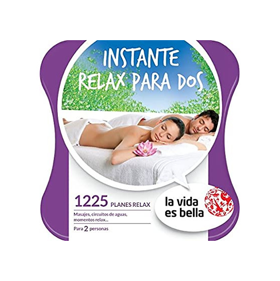 Products Caja regalo la vida es bella instante relax para dos