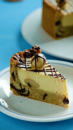 Cookie Dough Protein Cheesecake