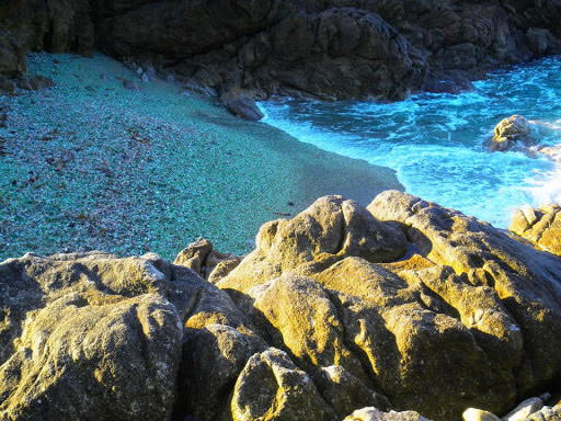 Lugar Playa de los Cristales