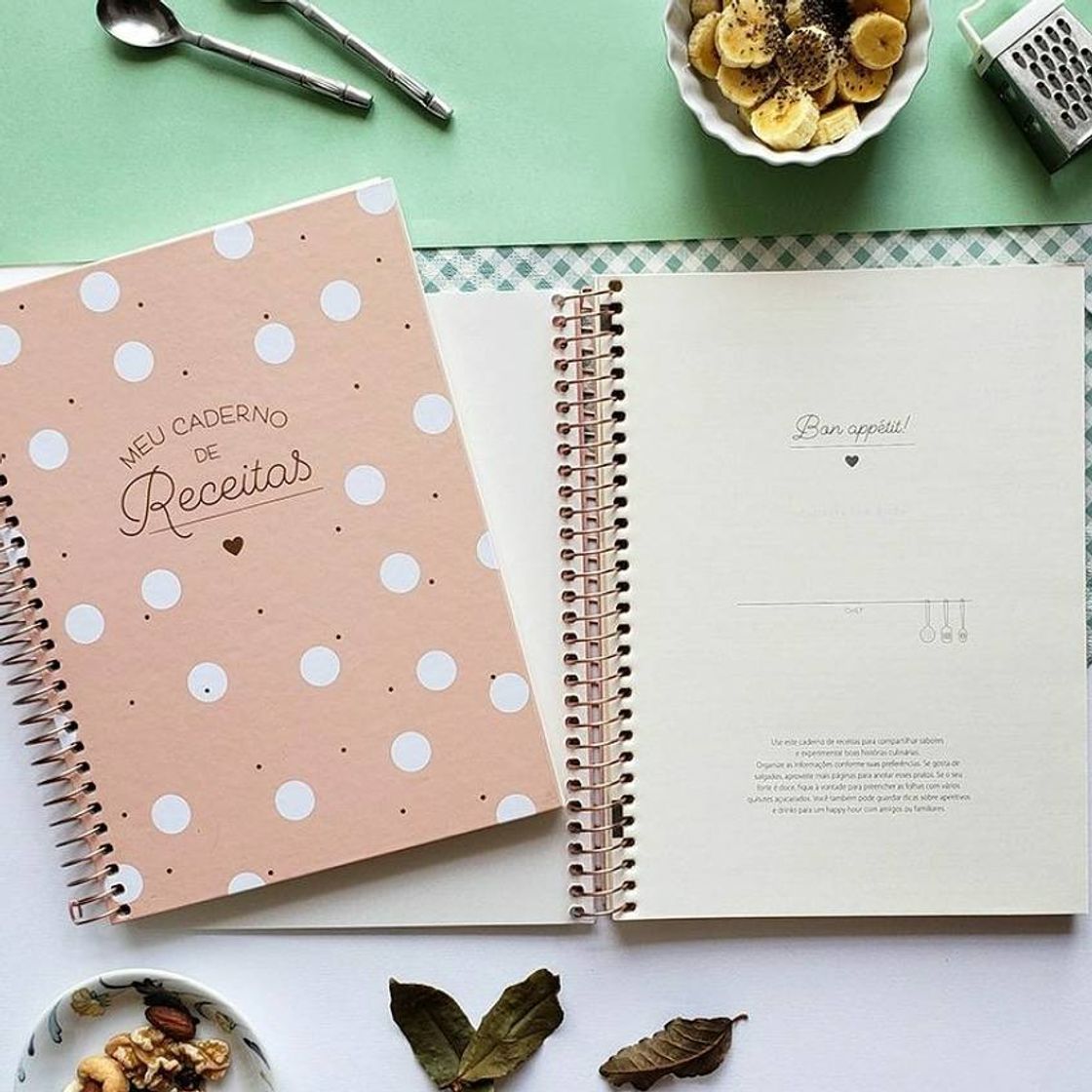 Moda Caderno de receitas