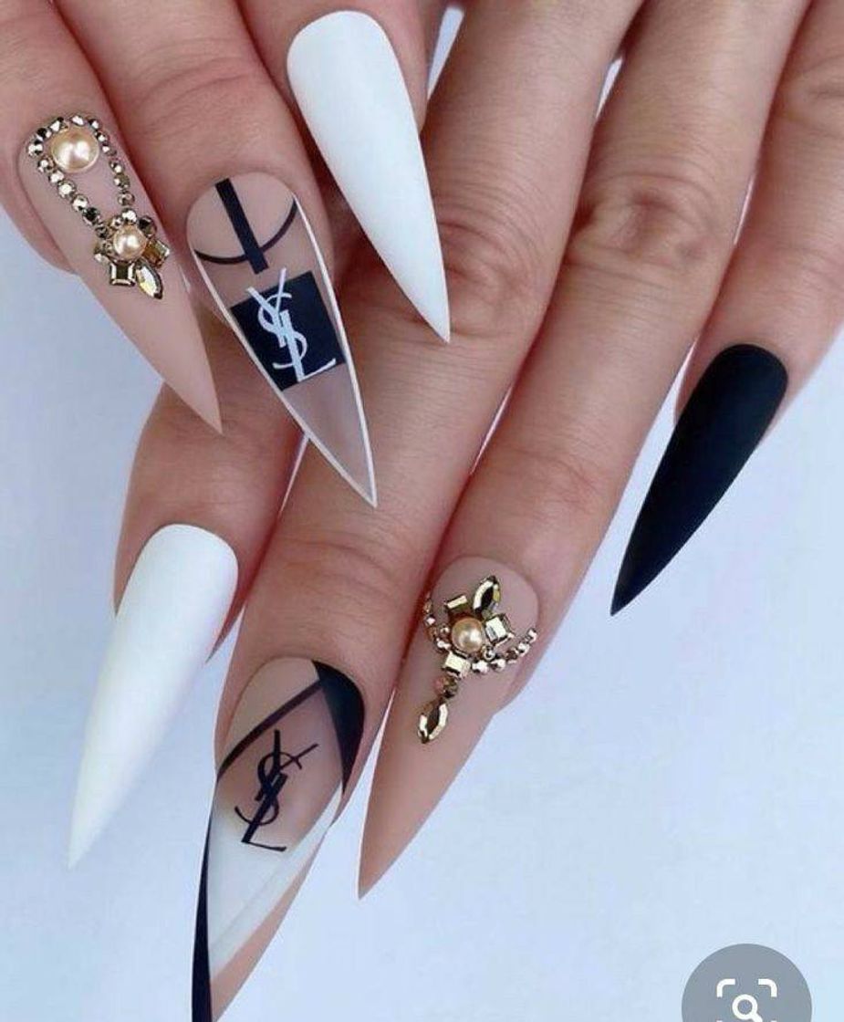 Moda inspiração de unhas