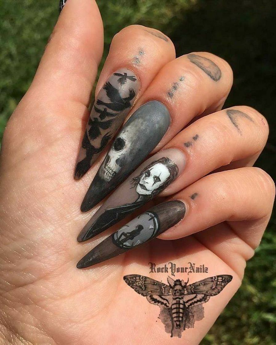 Moda inspiração de unhas