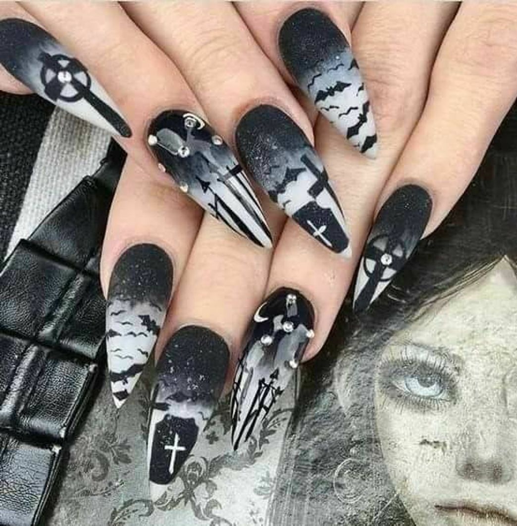 Moda inspiração de unhas