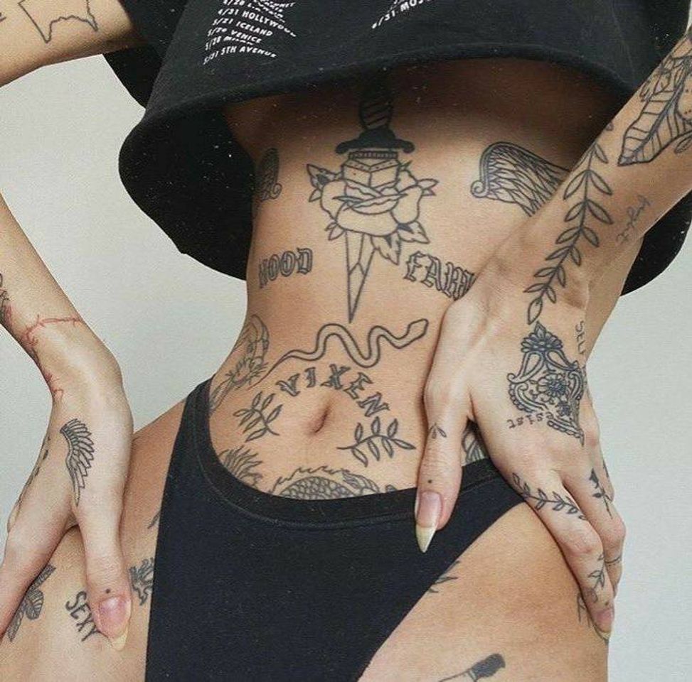 Moda Inspiração para tatuagens