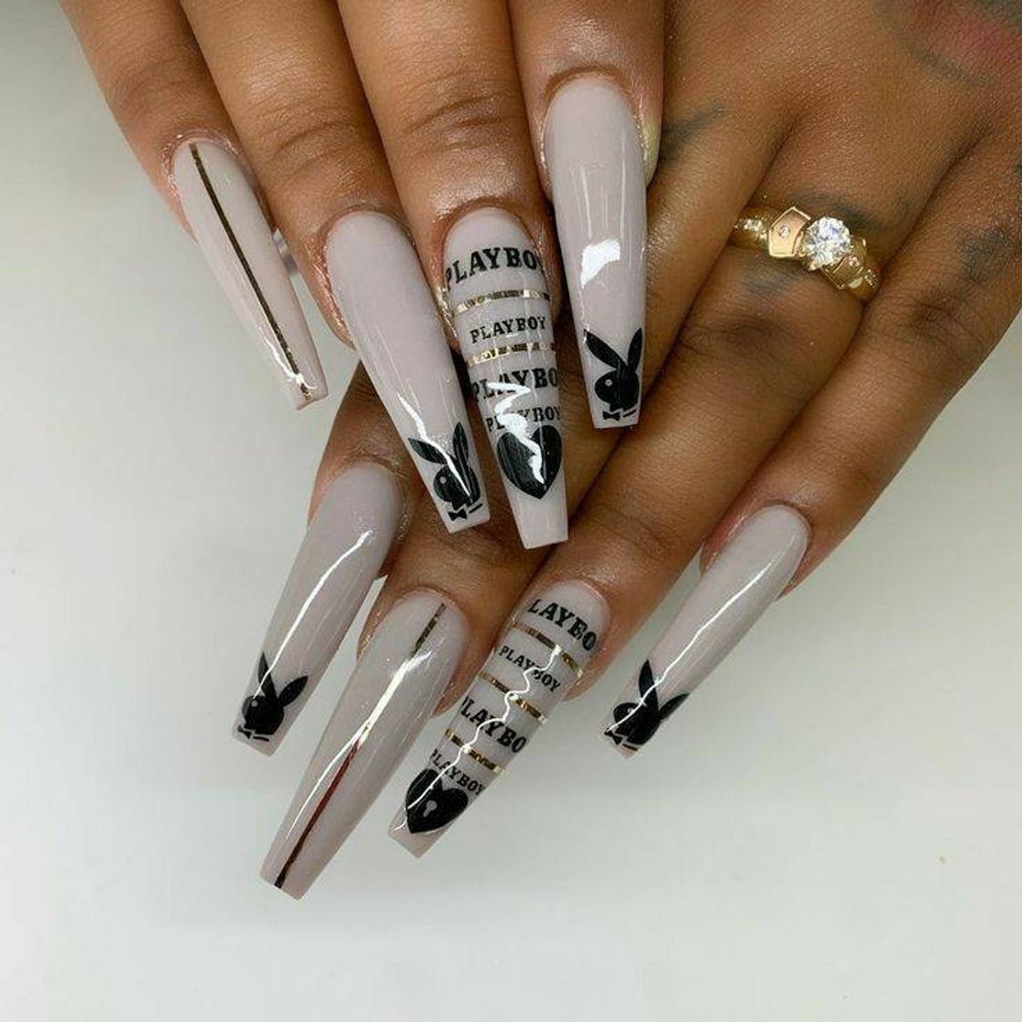 Moda inspiração de unhas