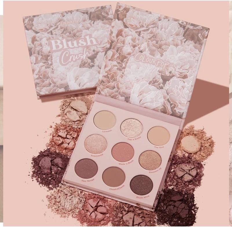 Social Blush Crush Pink Eyeshadow Palette — ColourPop