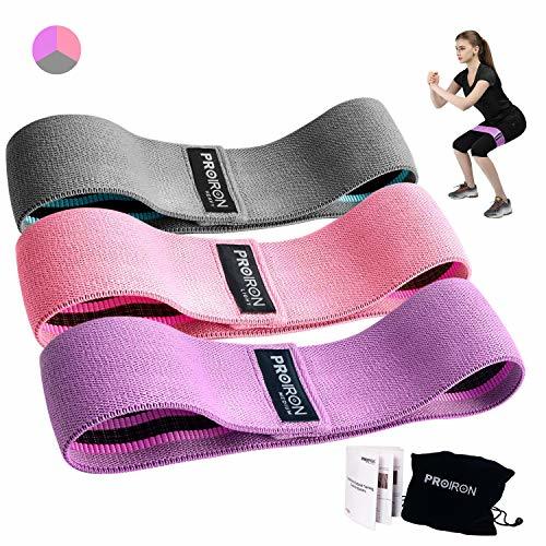 Product PROIRON Gluteband Bandas Resistencia Bandas de Resistencia Fitness Conjunto de 3 con