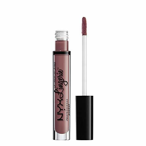Social NYX Professional Makeup Pintalabios Lip Lingerie Liquid Lipstick, Acabado cremoso y mate,