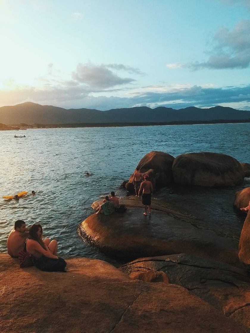 Lugar Natural pools of Barra da Lagoa