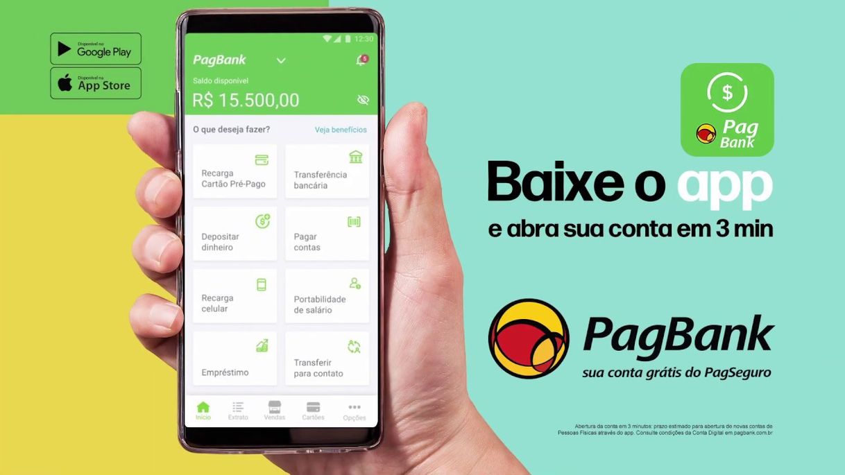 Moda PagBank sua conta digital