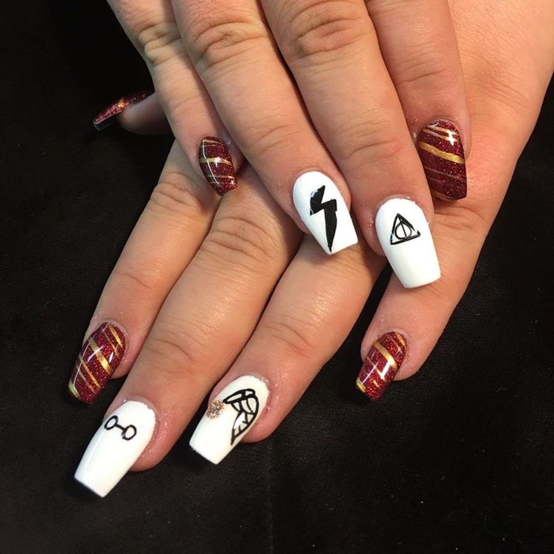 Fashion unhas harry potter