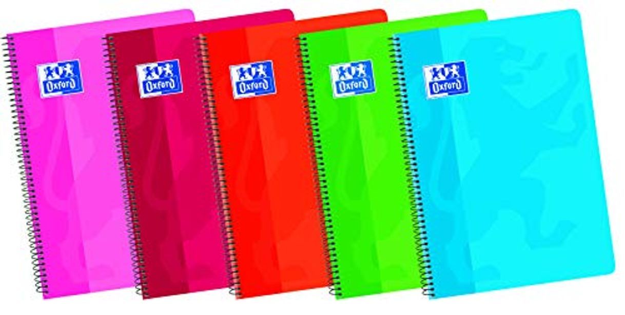 Product Oxford Classic - Pack de 5 cuadernos A4 blanco de tapa blanda