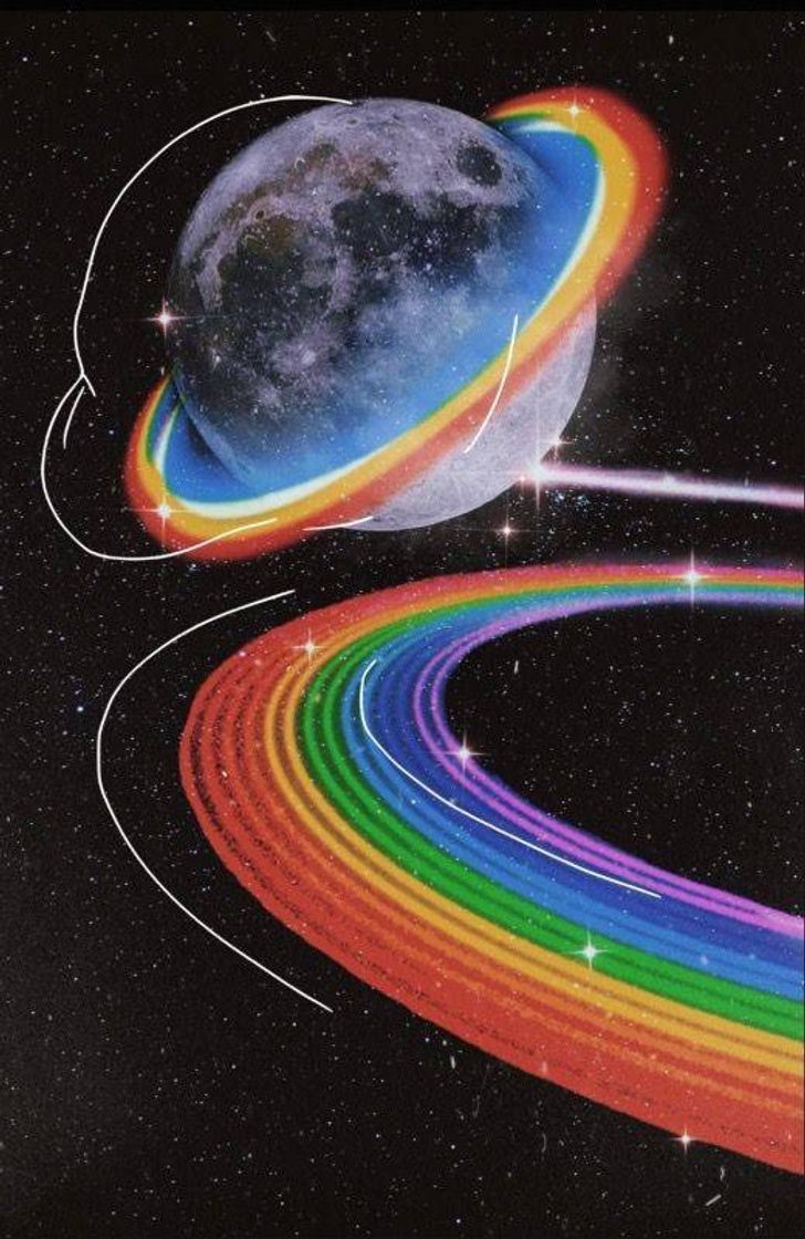 Moda Wallpaper Rainbow Universe