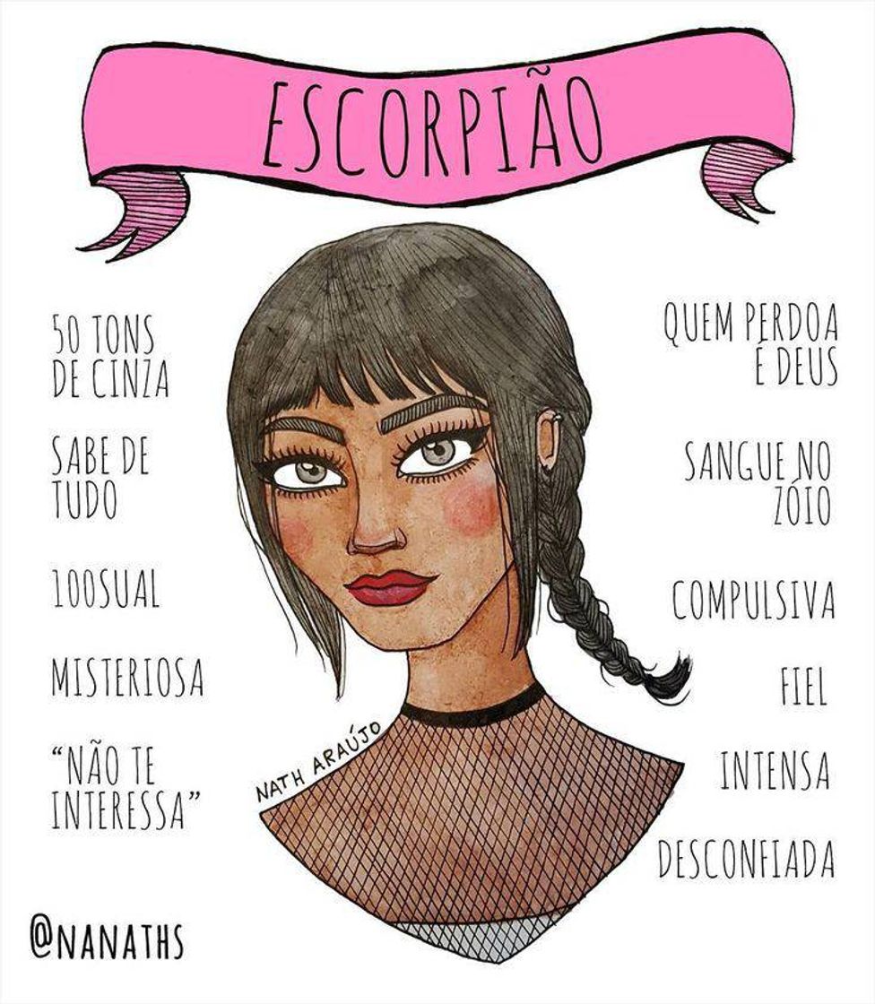 Fashion Signo Escorpião 