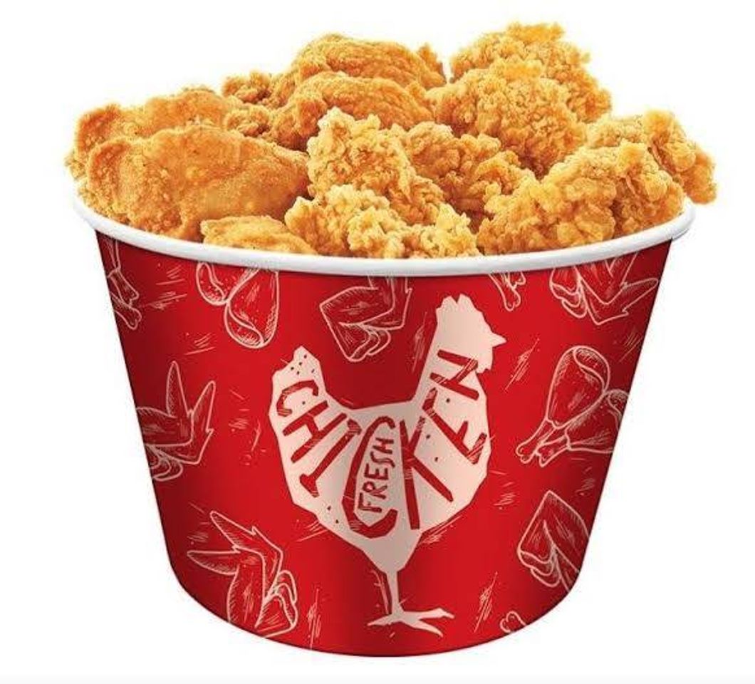 Social Frango frito no balde