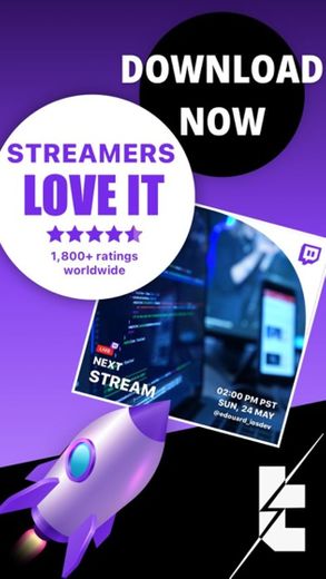 Stream Tracker for Twitch Live