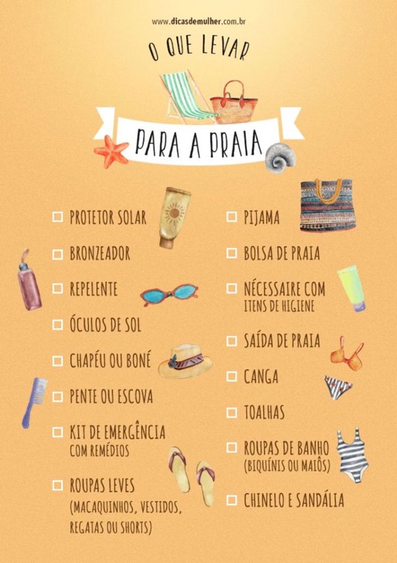 Moda O que levar para viagem de praia 🏖☀️