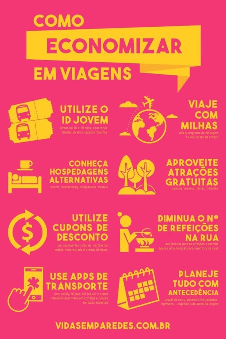 Fashion Economizar em viagens 💵