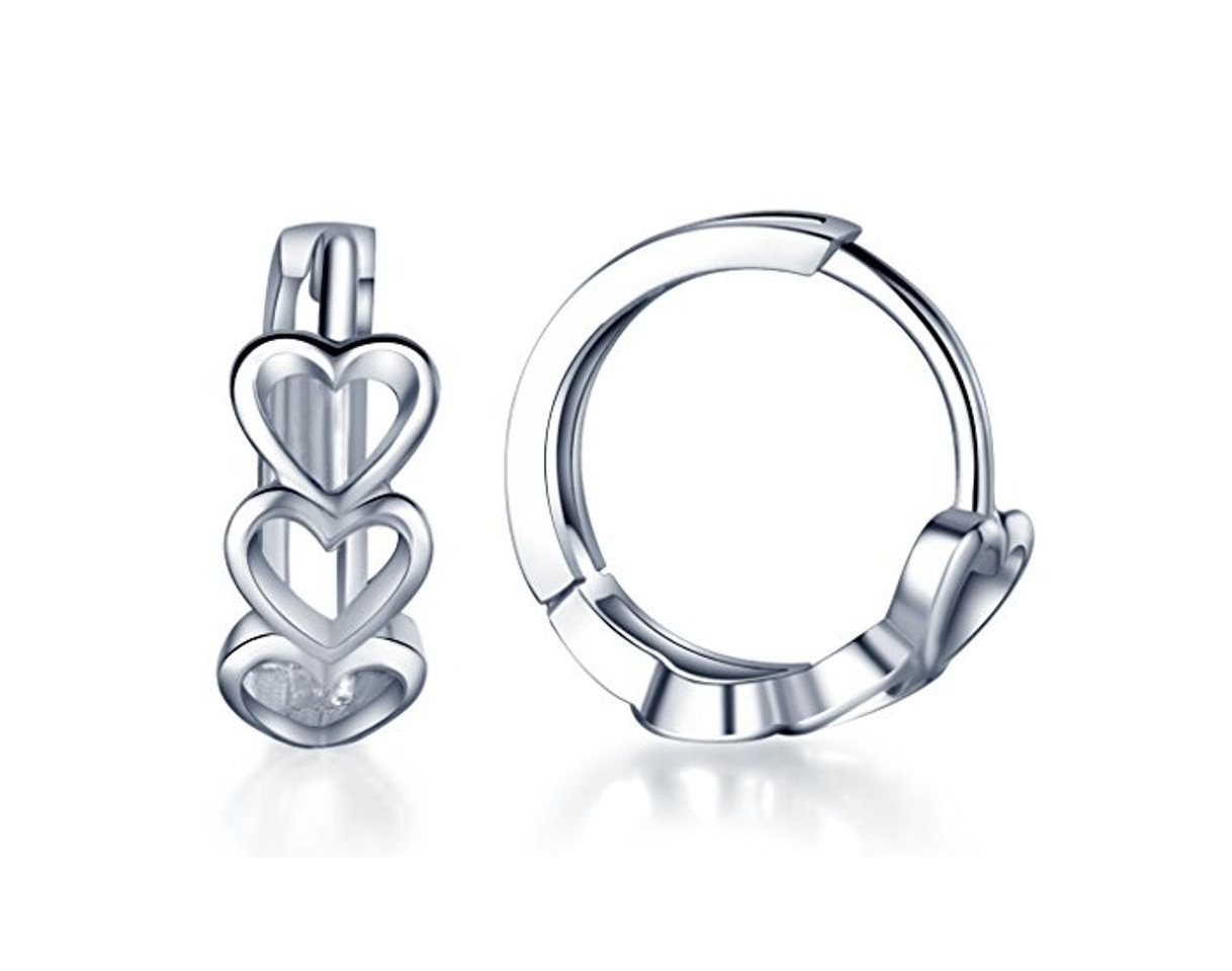Social Infinite U - Pendientes Aros para Mujer