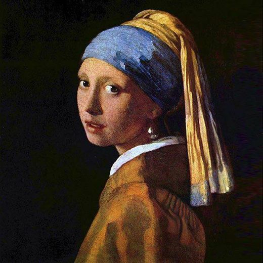 Moça com brinco de pérolas, Vermeer, 1665