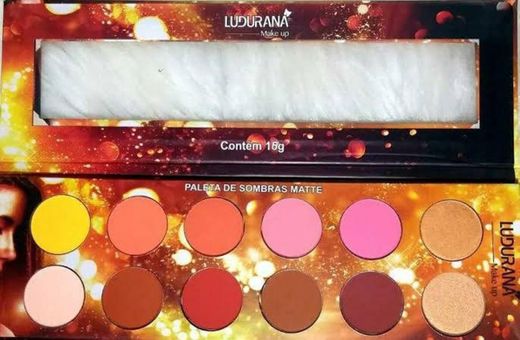 Paleta Matte ludurana 12 cores