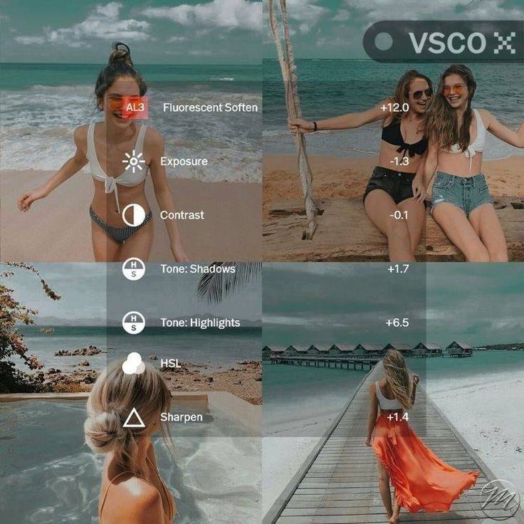 Fashion Filtros com VSCO