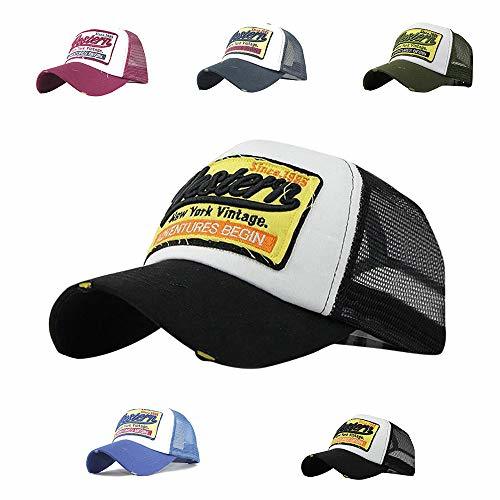 Social CheChury Gorras Beisbol Deportes Unisex Gorra de Trucker Sombrero de Vintage Gorras