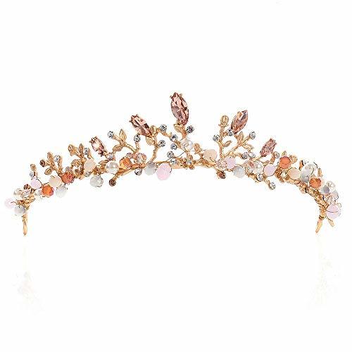 Coronas nupciales y tiaras para adultos Corona nupcial Tiara Accesorios para el