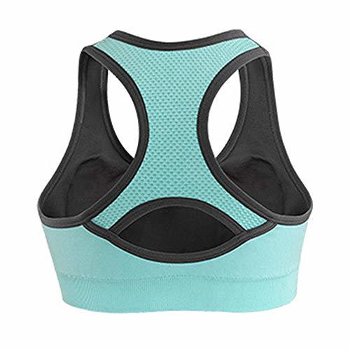 Products Honglion Women's Sport Yoga Bra Running Jogging Fitness Exercise High Impact Racerback