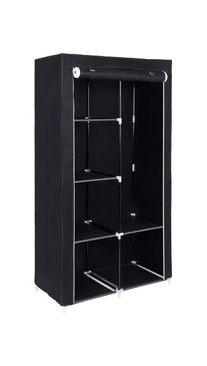 UDEAR Armario Closet Organizador Plegable para Ropa Ropero Resistente al Polvo Guardarropa