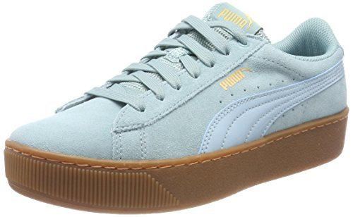 Puma Vikky Platform, Zapatillas para Mujer, Verde