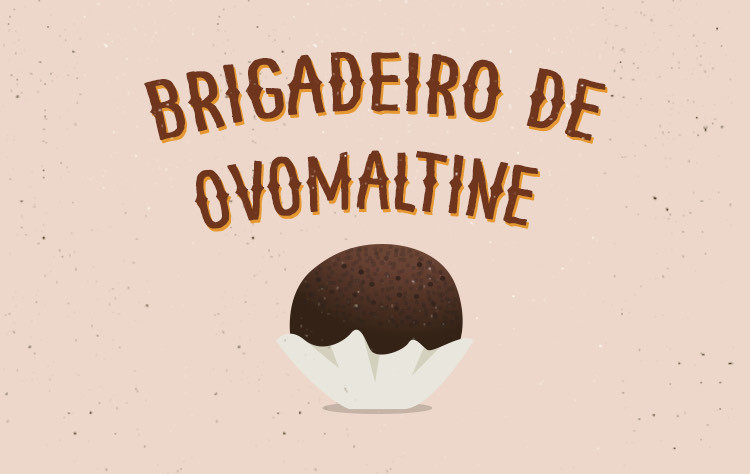 Moda Brigadeiro de ovomaltine 