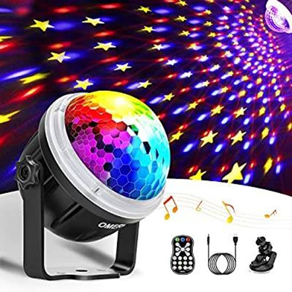 Products Bola De Discoteca Activadas Por Música Con 10 Colores