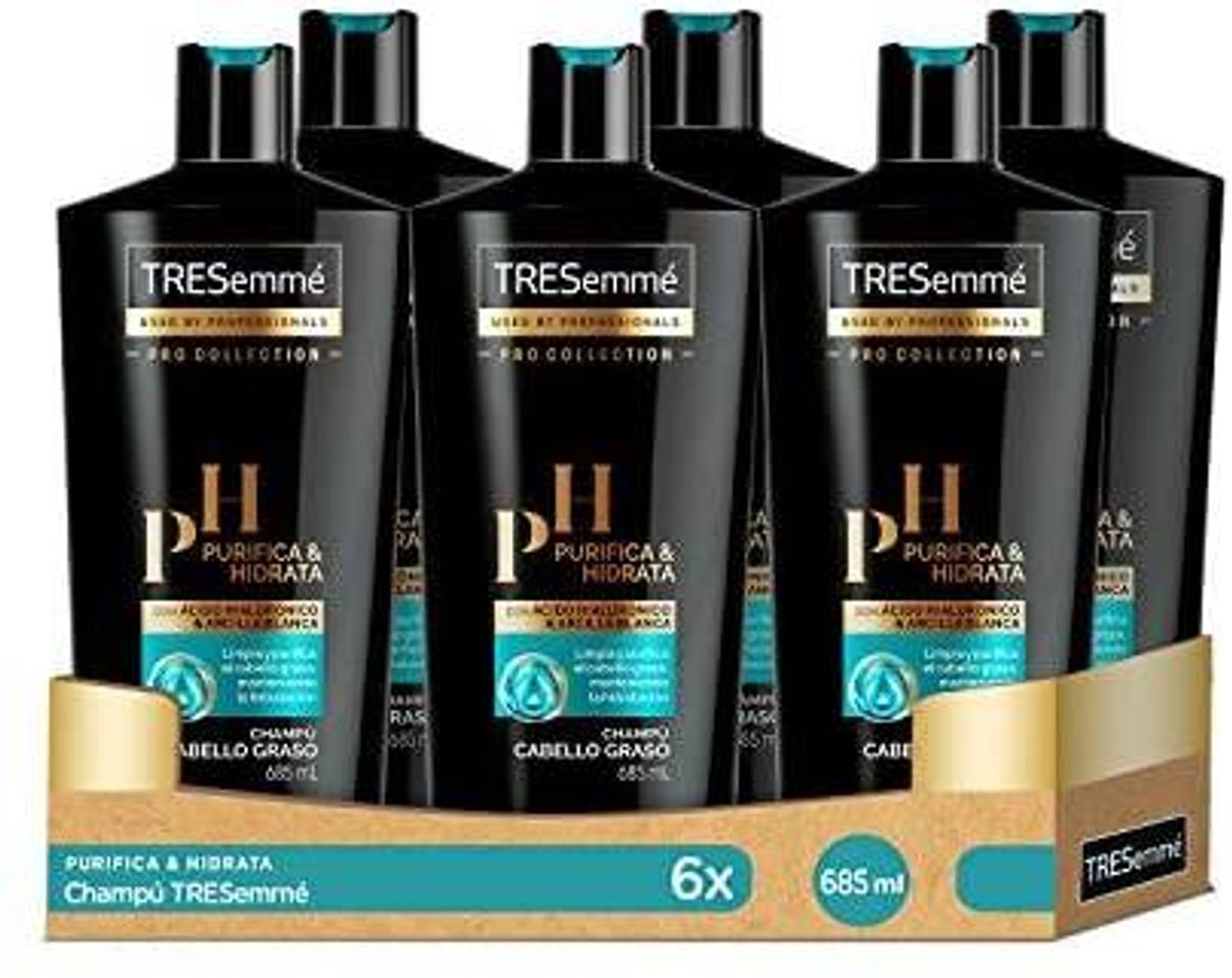 Productos TRESemmé Champú Purifica & Hidrata 6×685 ML