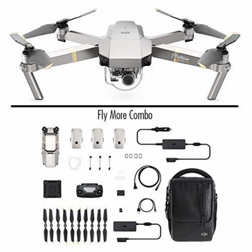 DJI Mavic Pro Platinum Fly More Combo - Dron Quadricóptero