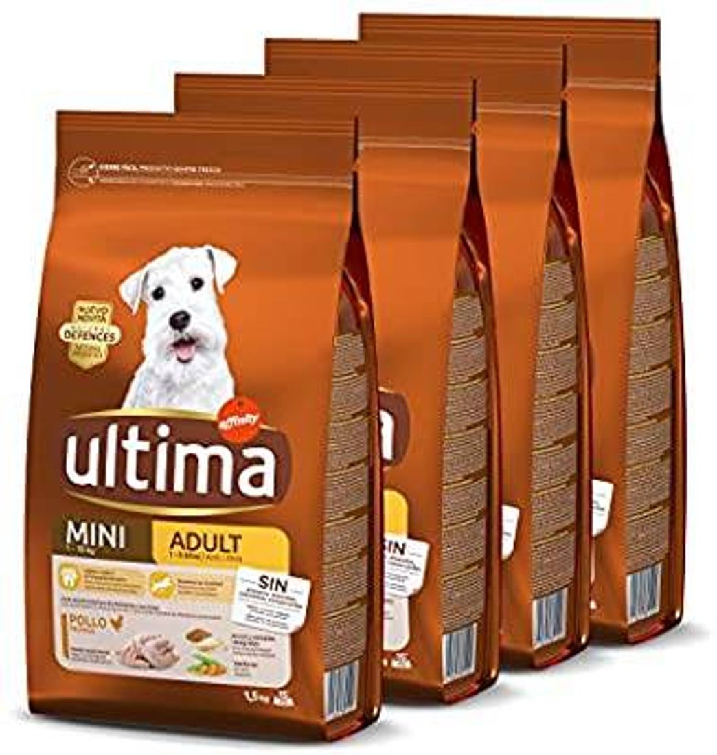 Productos ULTIMA Pienso Para Perros Con Pollo Pack de 4x1