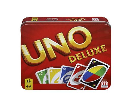 Mattel Games UNO Deluxe, juego de cartas
