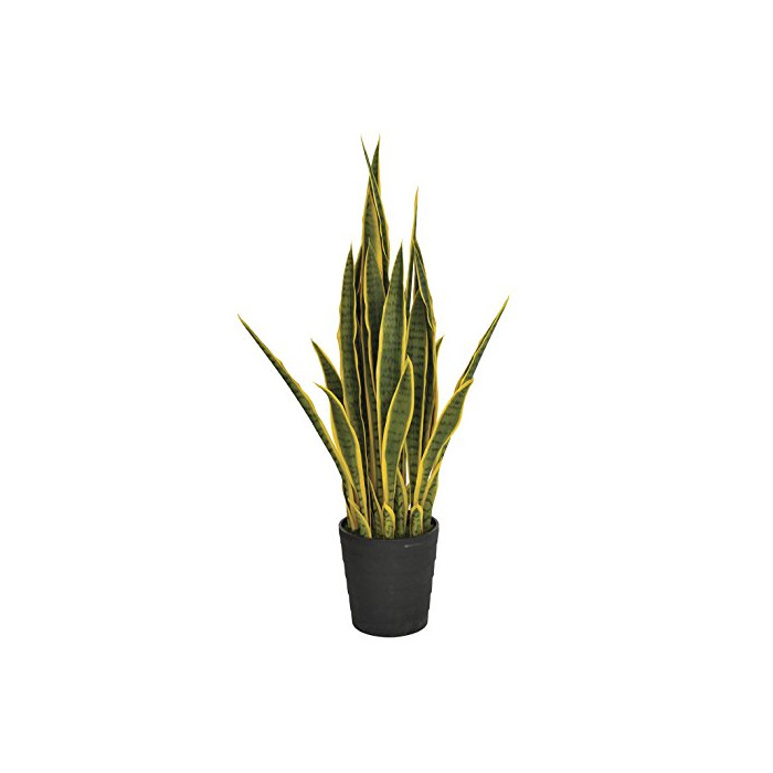 Producto Planta artificial lengua de tigre 105 cm altura bicolor