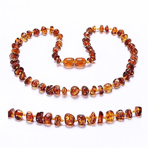 Social ZHAOXIA Collar de ámbar
