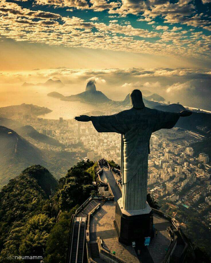 Places Cristo redentor - RJ