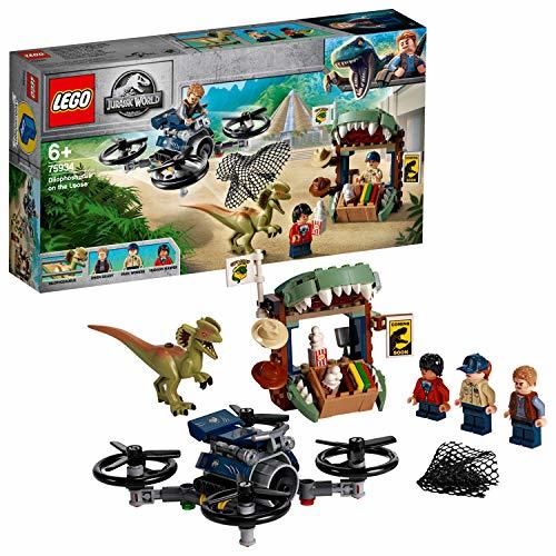 Producto LEGO Jurassic World - Dilofosaurio a la Fuga Set de construcción de