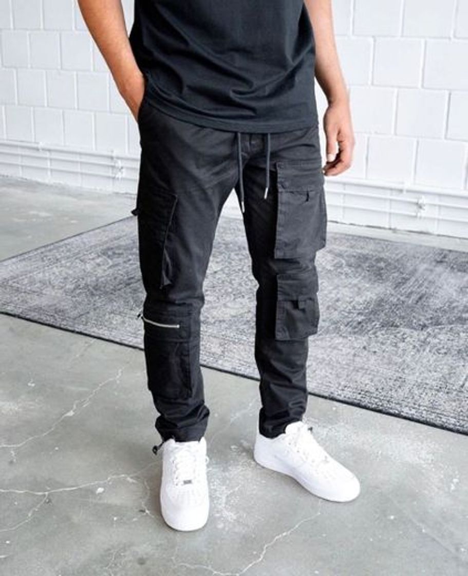 Moda KEN CARGO PANTS BLACK 