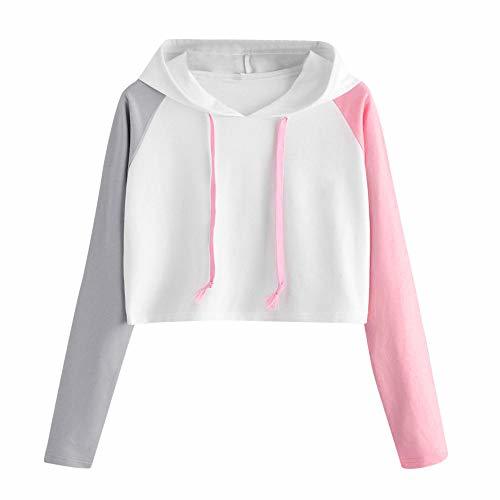 Fashion ZODOF Mujer Sudadera Manga Larga Invierno Otoño Moda Fashion Traje de Calle