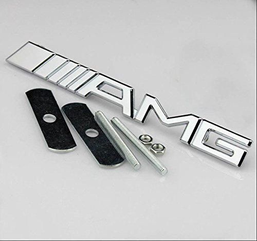 Producto Emblema Insignia AMG Metálico Cromado Parrilla Delantera Mercedes Benz