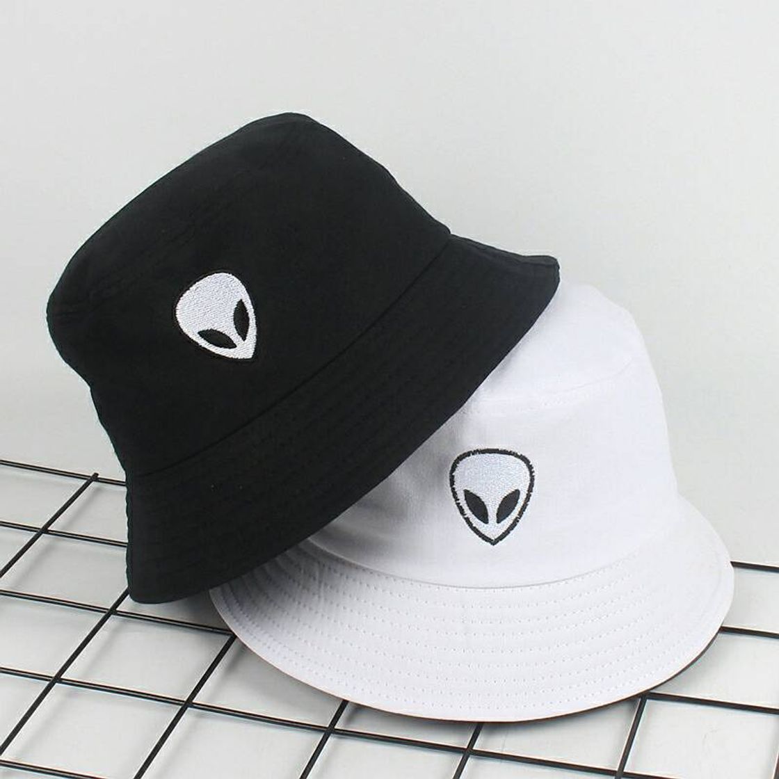 Moda Bucket unisex estampa de alien