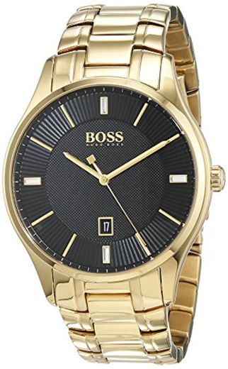 Hugo BOSS Reloj Análogo clásico para Hombre de Cuarzo con Correa en