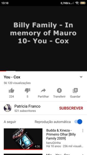 Cox - you 